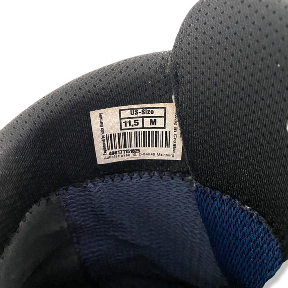 Haix Air Power P7 Black Leather Tactical Boots, Size 11.5 - Picture 8 of 9